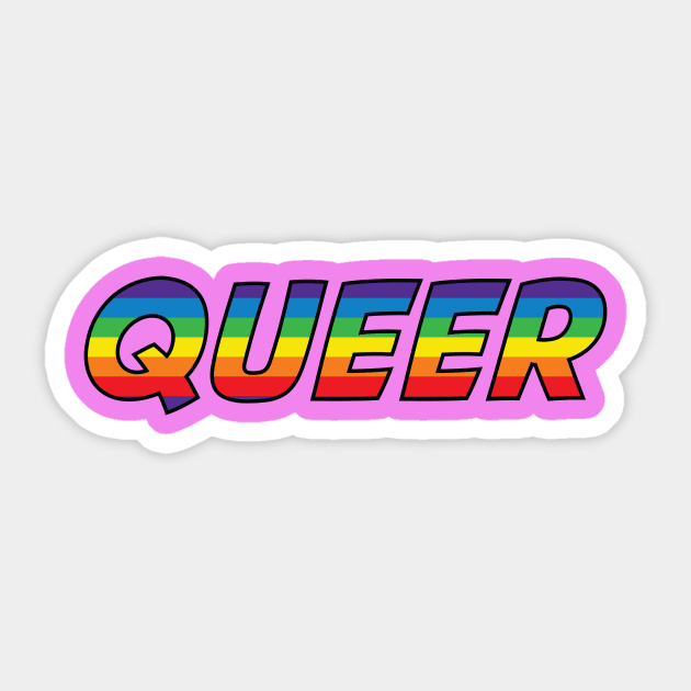 Queer Sticker by makarxart